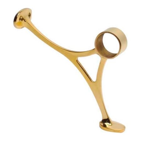 Lavi Industries Lavi Industries, Combination Bracket, for 1.5" Tubing, Polished Brass 00-400/1H